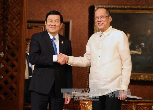 Вьетнам и Филиппины сделали совместное заявление об установлении стратегического партнерства - ảnh 1